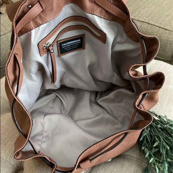 🌿GIANNI CHIARINI LEATHER BACKPACK🌿 - Picture 12 of 14